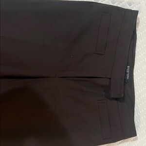 Etcetera women’s Dark Brown Flat Front pants